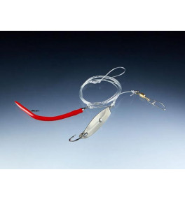 Balzer - Gummi Makk-Dorschblinker System, weinrot 6/0 - (0148150001)