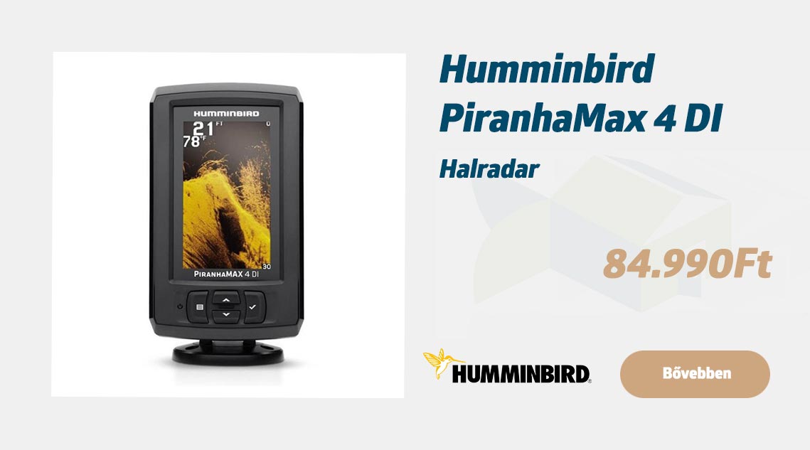 Humminbird - PiranhaMax 4 DI - Halradar