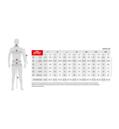 Fox - Rage Winter Suit - Thermoruha - XXL - (NPR414)