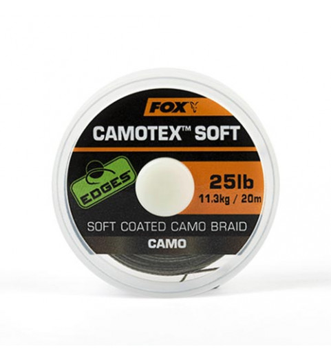 Fox - Edges Camotex Soft - Fonott Előke Zsinór