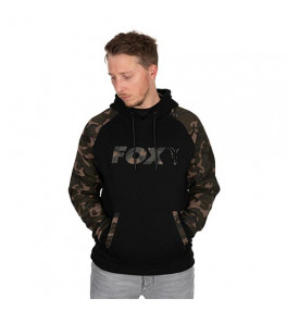 Fox - Black/Camo Raglan Hoody - Pulóver