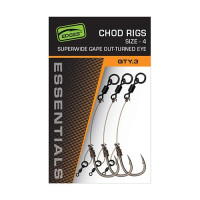 Fox - Edges Super Wide Gape Chod Rigs - 6 (x3) - (CCR203)