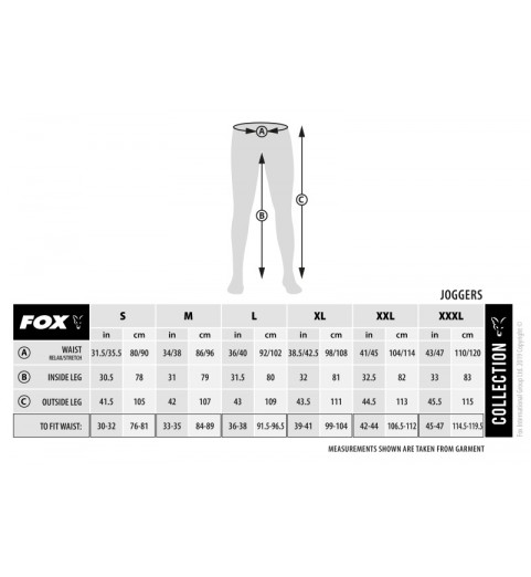 Fox - Collection Orange & Black Lightweight Joggers - Melegítő Nadrág