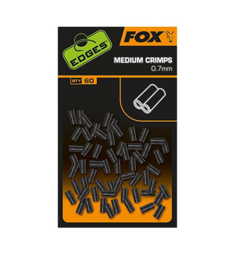 Fox - EDGES™ Crimps - Medium 7mm - Krimphüvely - (CAC795)
