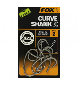 Fox - Edges Curve Shank X - Bojlis Horog