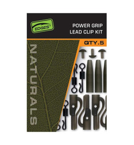 Fox - EDGES™ Naturals Power Grip Lead Clip Kit - (CAC843)