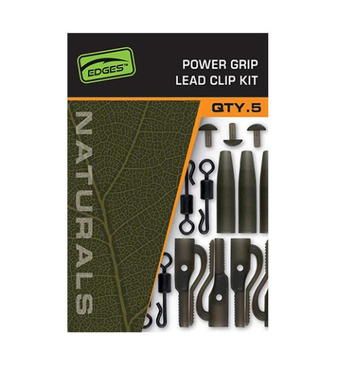 Fox - EDGES™ Naturals Power Grip Lead Clip Kit - (CAC843)