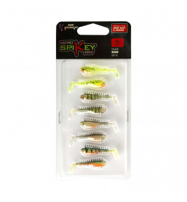 Fox - Rage Micro Spikey Shads 4cm Mixed Colours - Gumihal