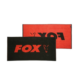 Fox - Beach Towel Black / Orange - Törölköző - (CCL176)