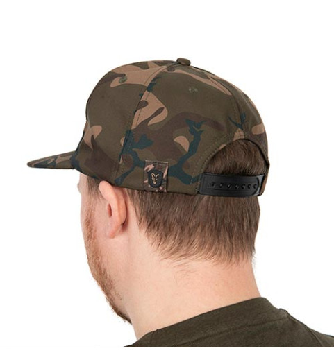 Fox - Camo Flat Peak Snapback Cap - Baseball Sapka - (CHH028)