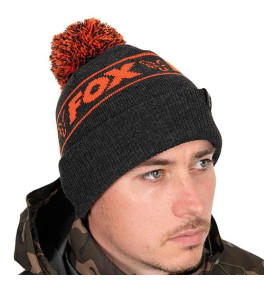 Fox - Collection Bobble - Black & Orange - Sapka - (CHH021)
