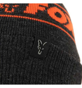 Fox - Collection Bobble - Black & Orange - Sapka - (CHH021)