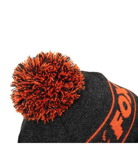Fox - Collection Bobble - Black & Orange - Sapka - (CHH021)