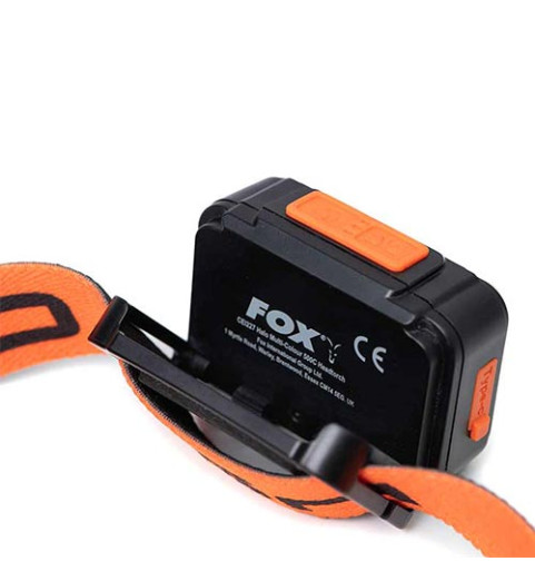 Fox - Halo Multi Colour 500c Headtorch - Fejlámpa - (CEI227)