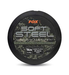 Fox - Soft Steel Fleck Camo Mono 14lb (6.4kg) 0.30mm x 1000m - Zsinór - (CML199)