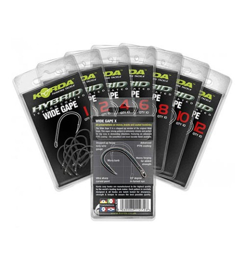 Korda - Wide Gape Microbarb - Horog