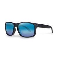 Fox - Rage Transparent Black Brown Lens Mirror Blue Sunglasses - Napszemüveg - (NSN014)