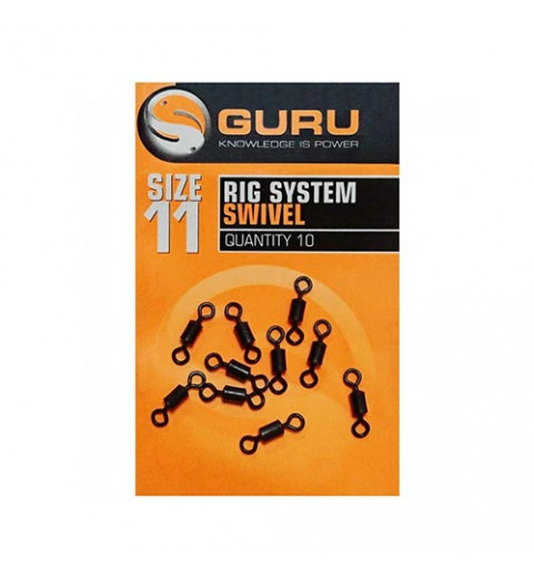 Guru - Rig System Swivels size 11 - Forgó