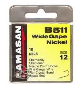 Kamasan - Wide Gape Nickel B511 - Keszegező Horog