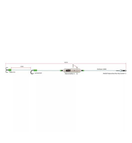 Madcat - Adjusta Basic River Rig Live Bait 160CM 1.00MM 1/0 6/0 20G - Harcsázó Szerelék - (SVS56658)
