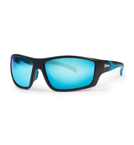 Salmo - Black Glasses Grey Ice Blue Lens Polarized Sunglasses - Napszemüveg (QSN001)