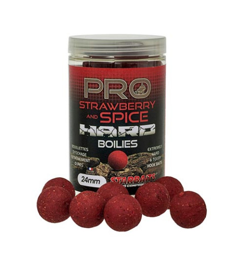Starbaits - Pro Strawberry Spice - Hard Baits 24mm 200g - Bojli - (19594)