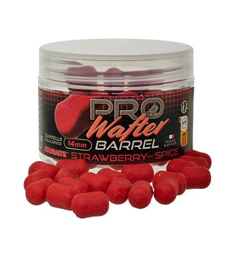 Starbaits - Pro Strawberry Spice - Wafters 14mm 50g - Bojli - (51759)