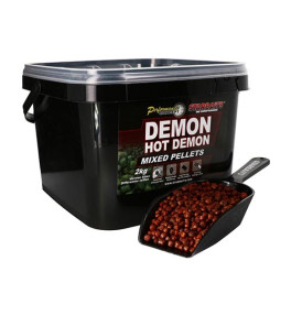 Starbaits - Pellet Mixed Hot Demon 2kg - Pellet - (34172)