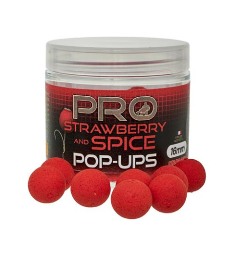 Starbaits - Pro Strawberry Spice 50g 16mm - Pop Up - (19562)
