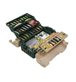 Plano - 6-Tray Box Grn /Sandstone - Horgászláda - (PMC861600)