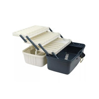 Plano - Three-Tray XL - Blue/Silver - Horgászláda - (PMC613306)