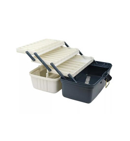 Plano - Three-Tray XL - Blue/Silver - Horgászláda - (PMC613306)