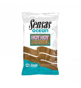 Sensas - Ocean Concept Hot Mussel (kagyló) Mix 1kg - Etetőanyag