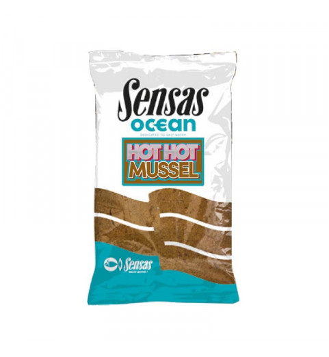 Sensas - Ocean Concept Hot Mussel (kagyló) Mix 1kg - Etetőanyag